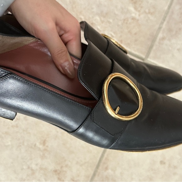 Bally Janelle Buckled Slip-On Loafers - Picture 3 of 9